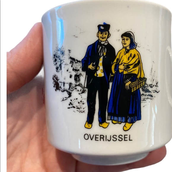 Dutch Tea Cup Set 2 cups and 2 plates Eversberg West Germany Vintage - Picture 5 of 7